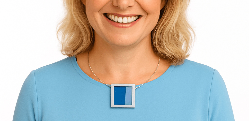 Ketting KYRA blauw | C284B