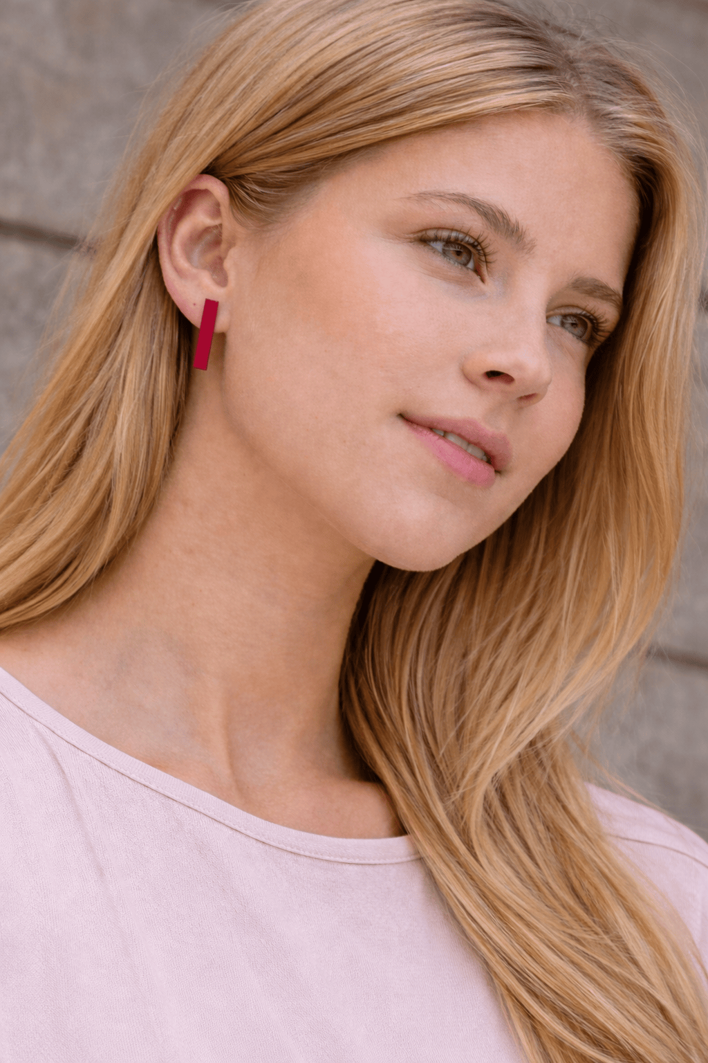 Oorbellen SUUS Rood | O26R