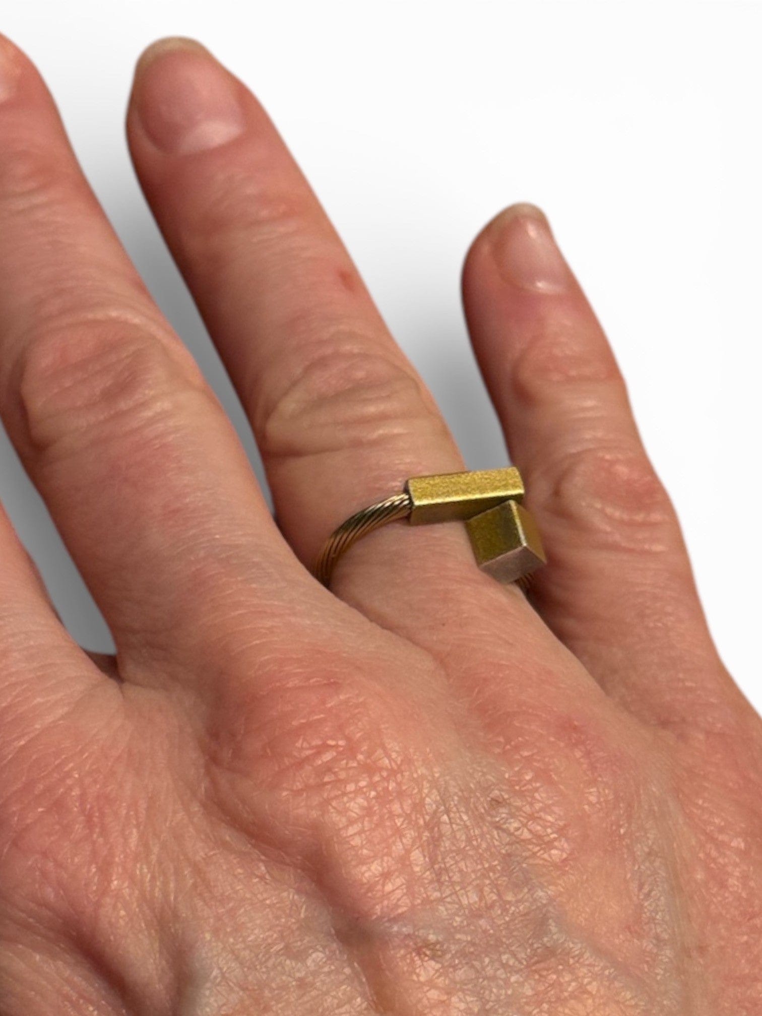 Ring CARO goudkleur | R14G