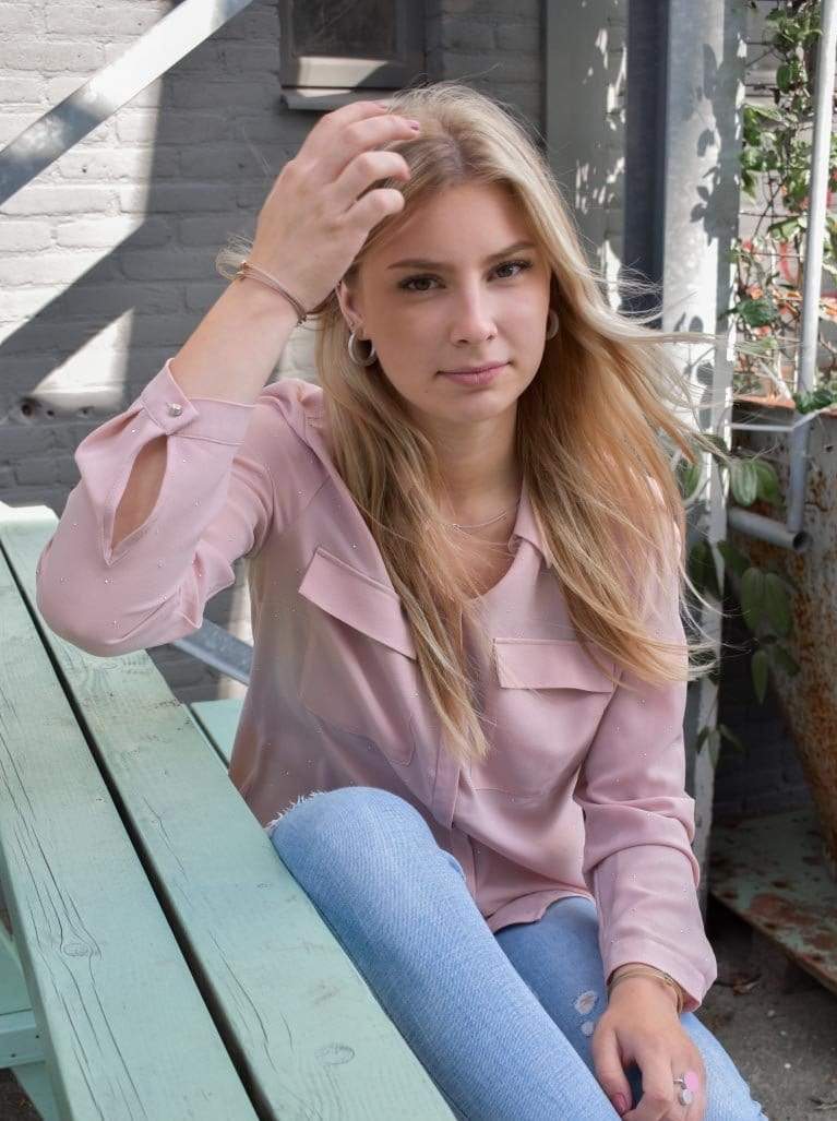 Oorbellen ROSIE Zwart | O10Z