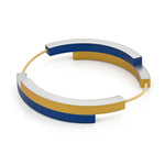 Armband BELLE Blauw|Goudkleur | AG32BG