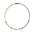 Ketting LIV Zwart|Goudkleur | C269ZG