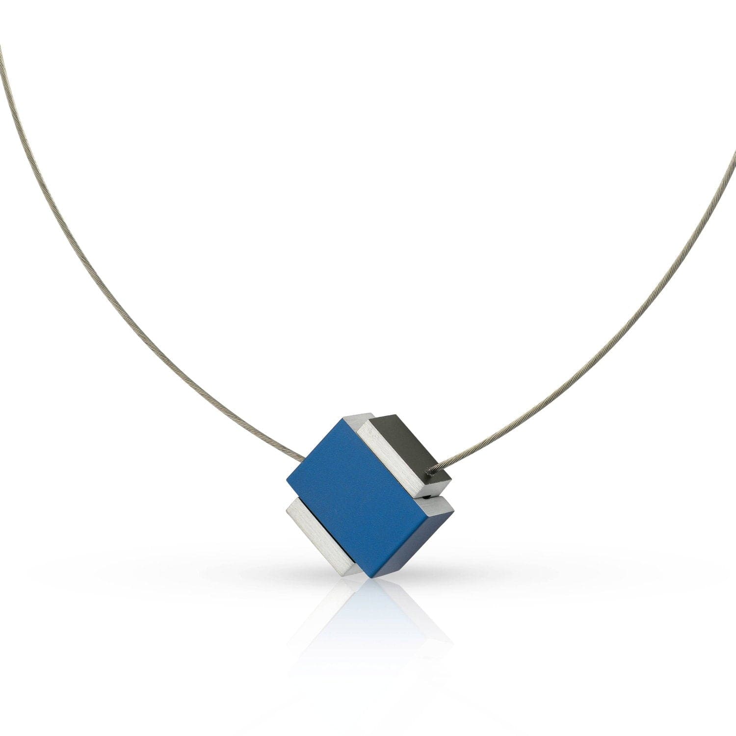Ketting JUNA blauw & groen | C288BGR