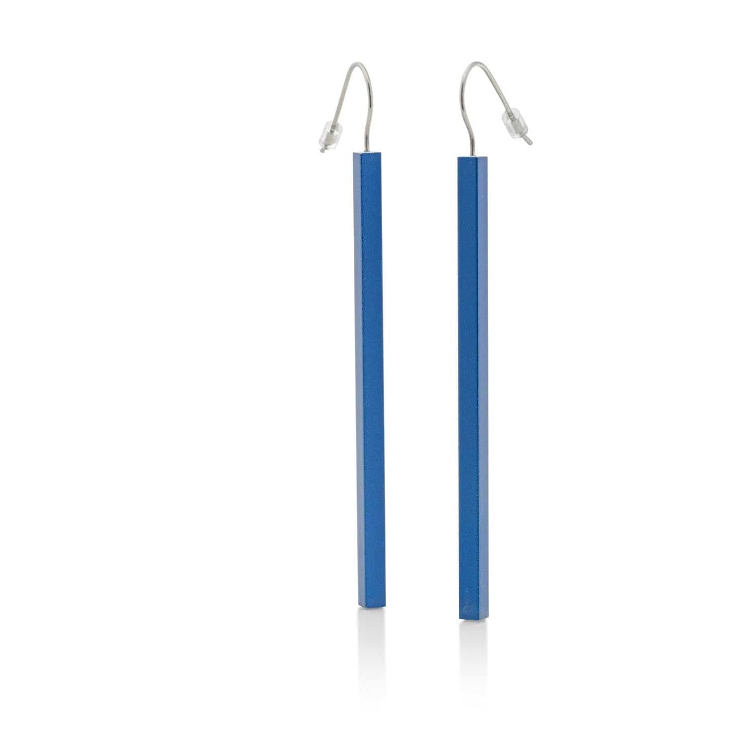 Oorbellen SUUS Lang Blauw | O38B