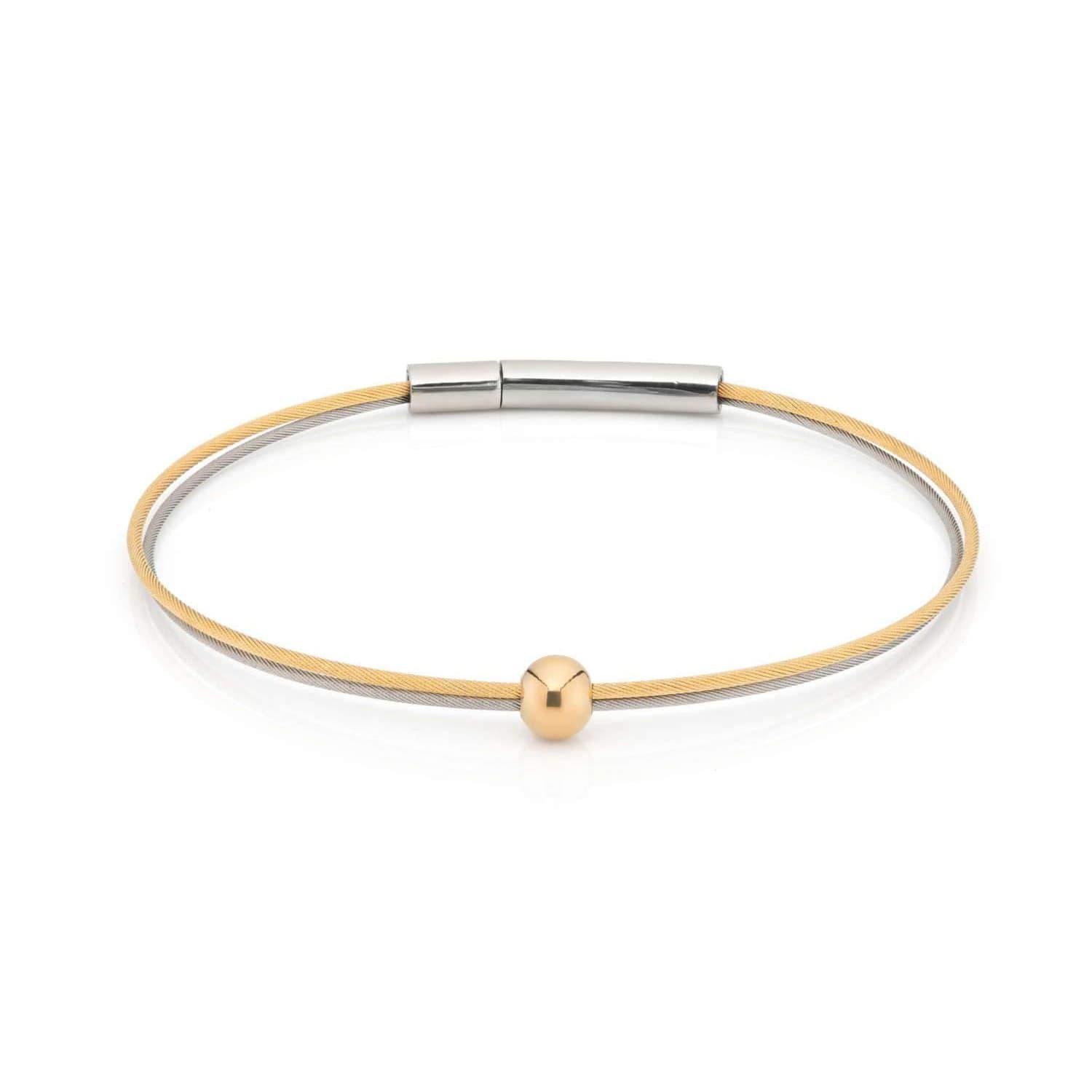 Thinking of You armband bolletje bicolor | A706BI