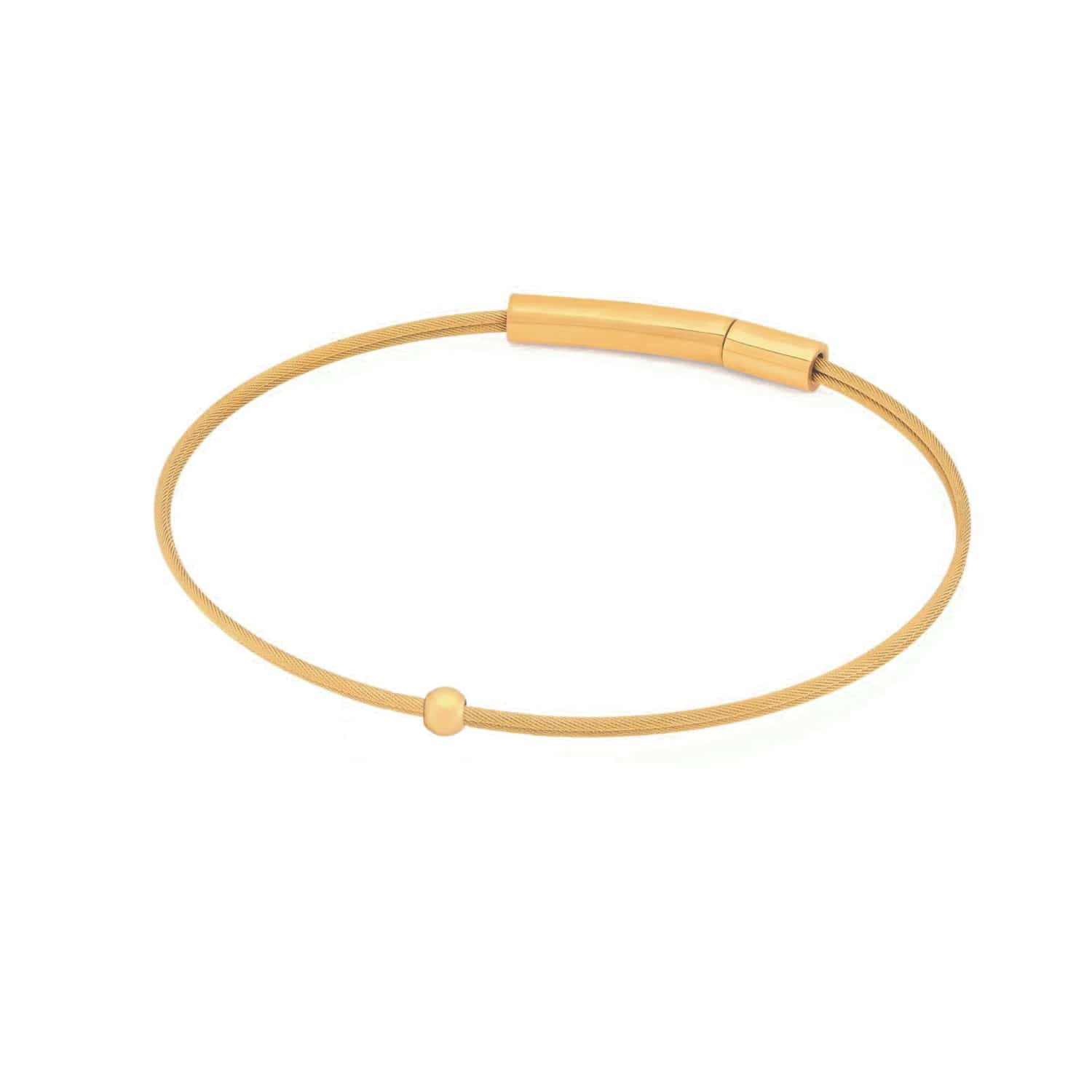 Thinking of You armband bolletje goudkleur | A700GG