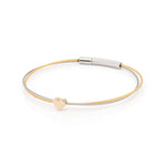 Thinking of You hartje ❤️ armband bicolor | A701BI