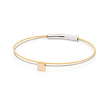 Thinking of You ⬜ armband bicolor | A704BI
